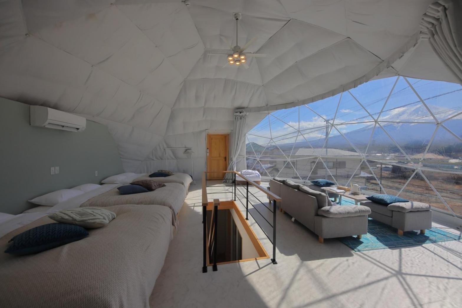 Hotel Glamping Dome Yoshimura Fujikawaguchiko Exterior foto