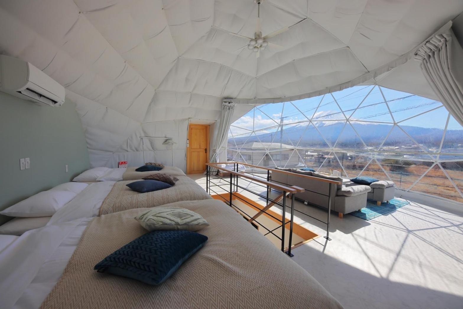 Hotel Glamping Dome Yoshimura Fujikawaguchiko Exterior foto